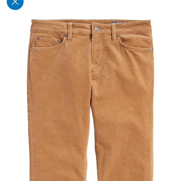 Brand new with tags vineyard vines 5 pocket pants corduroy size 18 stone - Picture 4 of 5